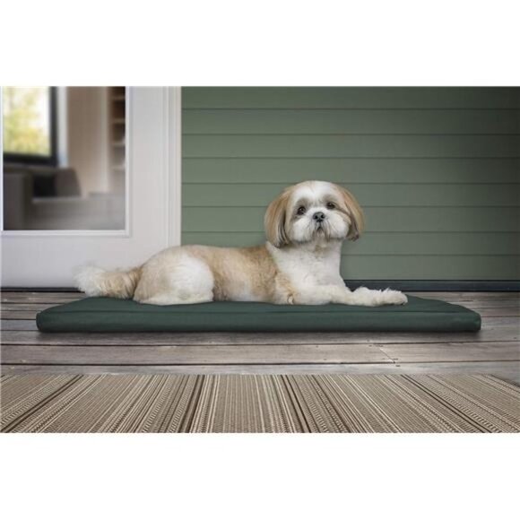 Water-Resistant Dog Bed for Medium/Small Dogs w/ Removable Washable Cover - Picture 7 of 8